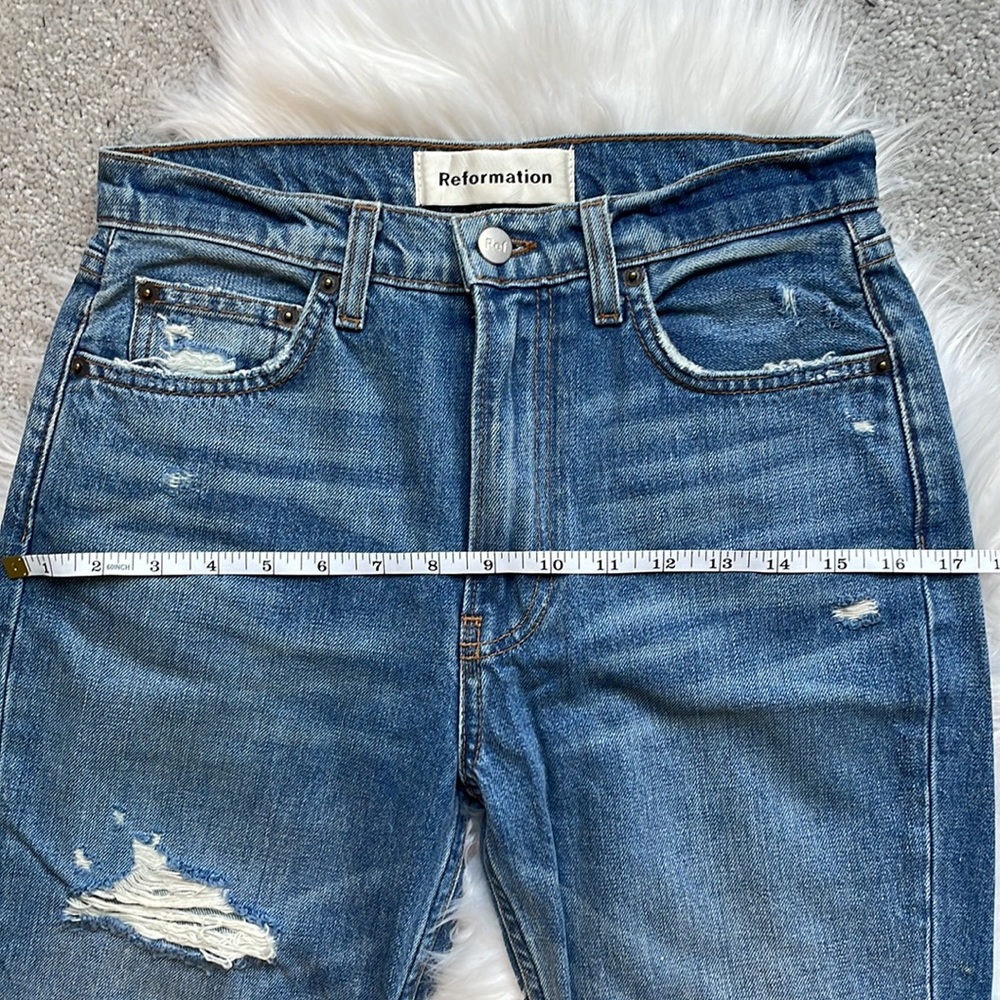 Reformation Distressed Jeans - Picture 4 of 6